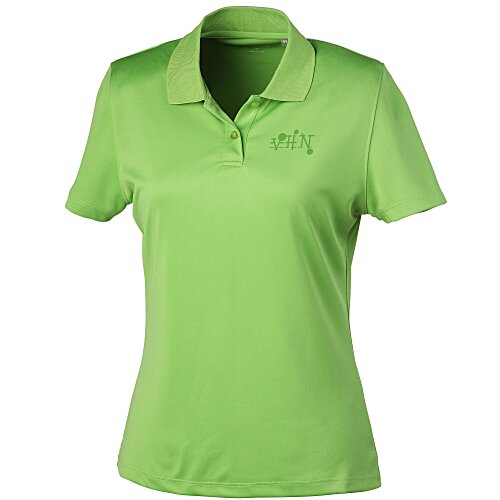 Vansport Omega Solid Mesh Tech Polo - Ladies' - Laser Etched Main Image