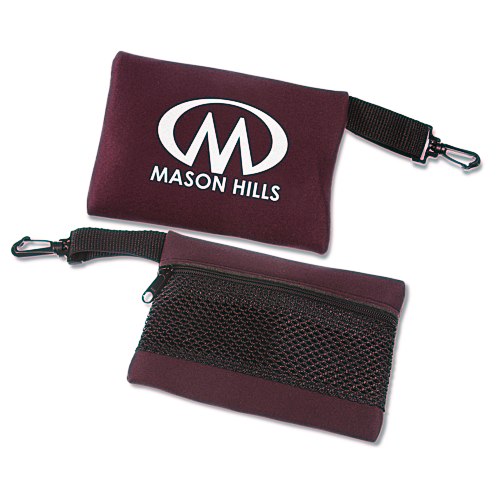 Mesh-Back Travel Bag - 5" x 6-1/2" Main Image