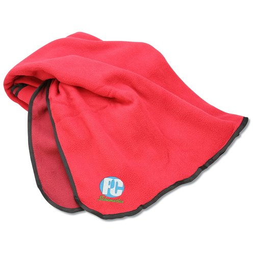 Traveler Two-Toned Fleece Blanket Main Image