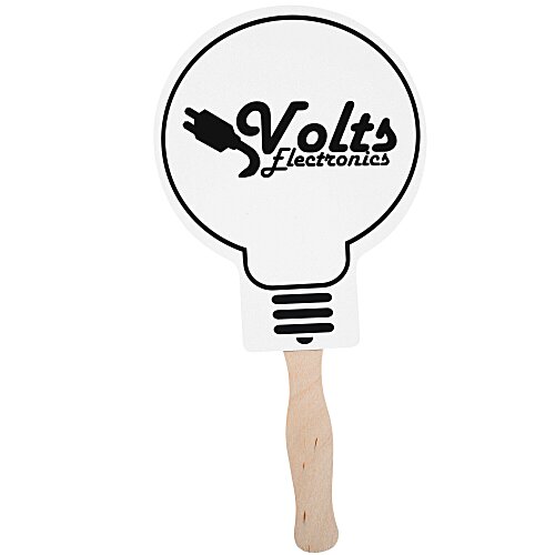 Hand Fan - Light Bulb Main Image
