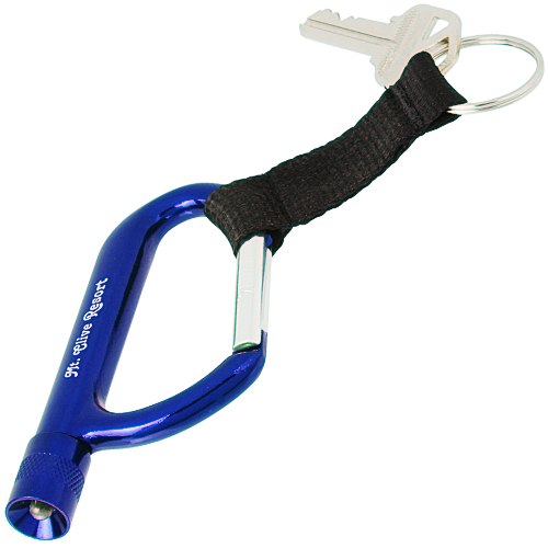 Flashlight Carabiner with Strap Main Image