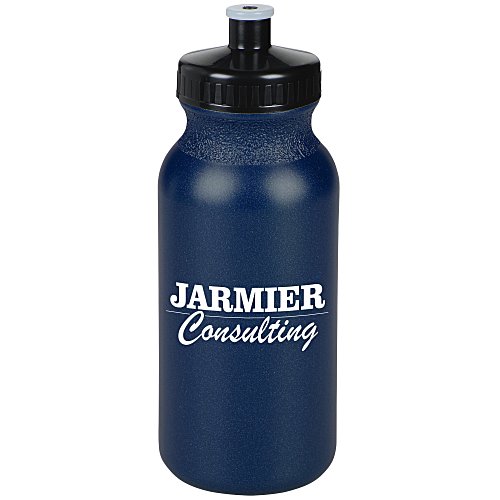 Sport Bottle with Push Pull Lid - 20 oz - Metallic Main Image