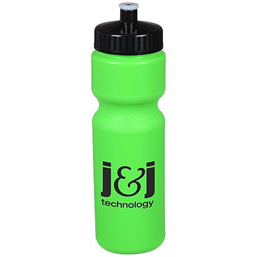 Sport Bottle with Push Pull Lid - 28 oz. - Translucent Main Image
