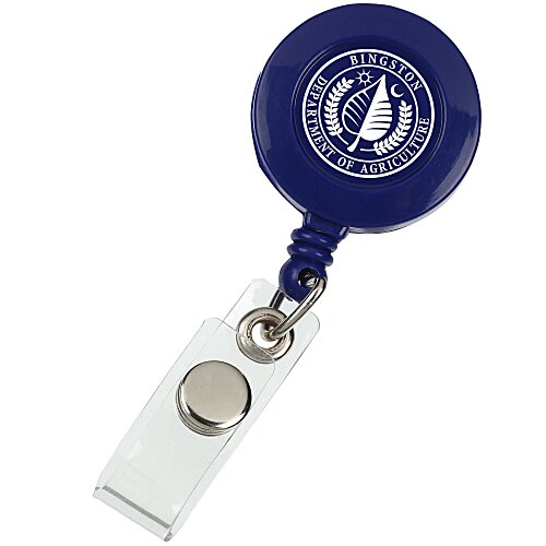 Economy Retractable Badge Holder - Opaque - 24 hr Main Image