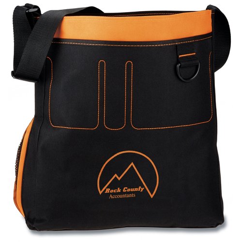 Stitched Organizer Tote - Closeout Colors Main Image