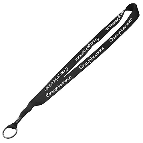 Economy Lanyard - 3/4" - Metal Split Ring - 24 hr Main Image