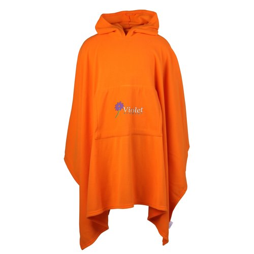 Micro Coral Fleece Poncho Main Image
