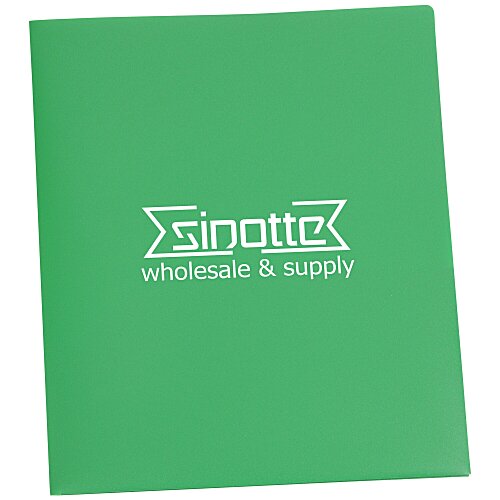 Basic 2-Pocket Poly Folder Main Image