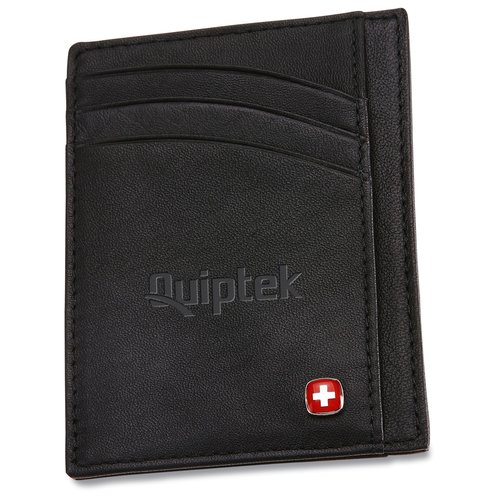 Wenger Leather Card Wallet - Closeout Main Image