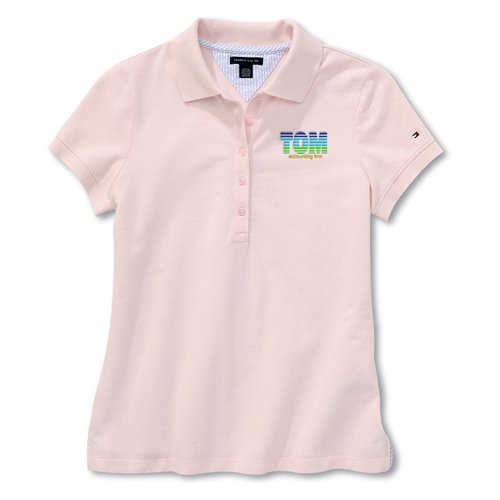 Tommy Hilfiger Lisa Pima Mini-Pique Polo - Ladies Main Image