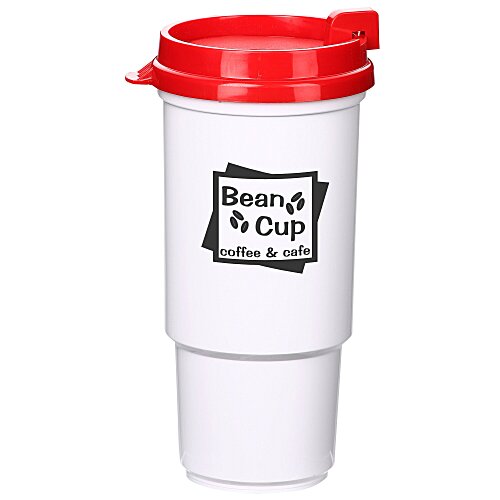 Insulated Auto Tumbler - 16 oz. - White Interior Main Image