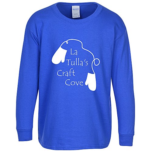 Gildan 6 oz. Ultra Cotton LS T-Shirt - Youth - Colors Main Image