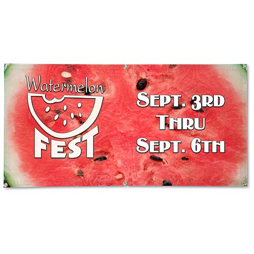 Vinyl Full Color Banner - 2' x 4' Main Image