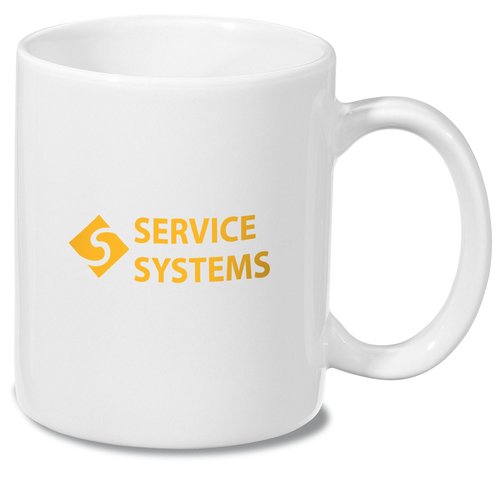 Ceramic Mug - 11 oz. - White - 24 hr Main Image