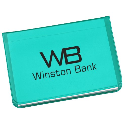 Fold-Over Adhesive Notes Pad - Translucent Main Image