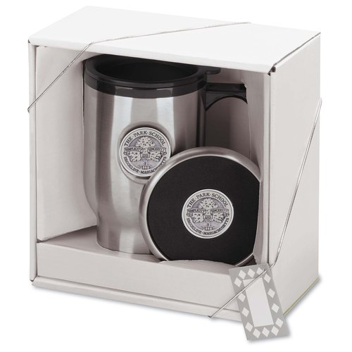 Medallion Coaster/Mug Gift Set Main Image