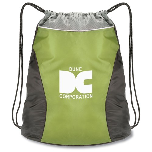 Gusseted Cinchsack - Overstock Main Image