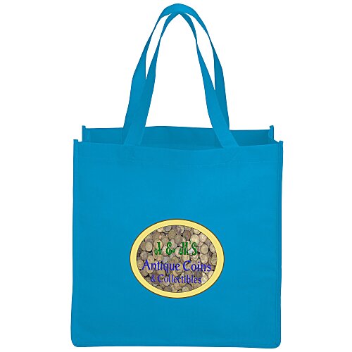 Celebration Shopping Tote Bag - 13" x 13" - Full Color Main Image