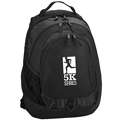 Life in Motion Primary Laptop Backpack Main Image
