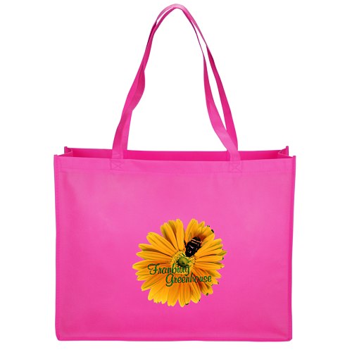 Celebration Shopping Tote Bag - 16" x 20" - Full Color Main Image