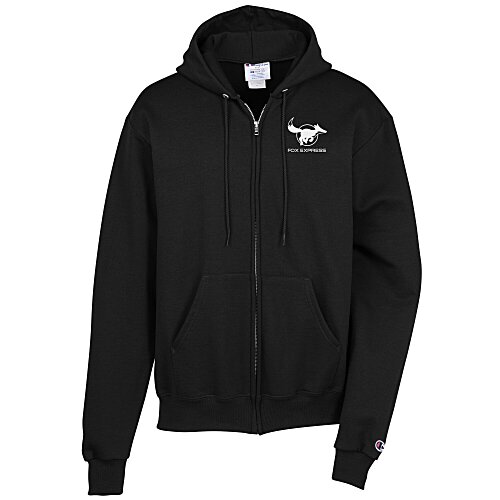 Champion Powerblend Full-Zip Hoodie - Screen Main Image