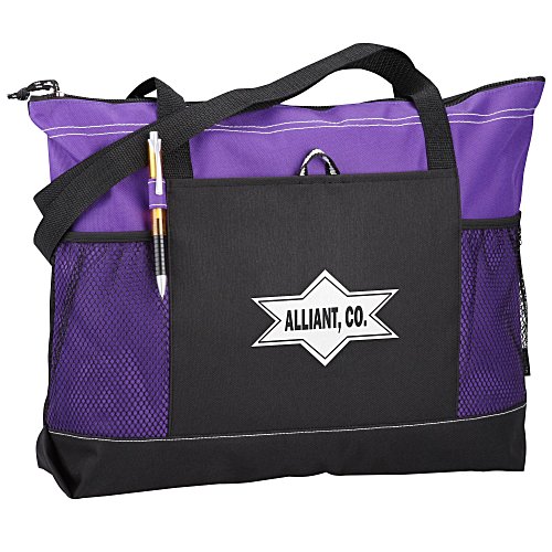 Select Zippered Tote - Screen Main Image