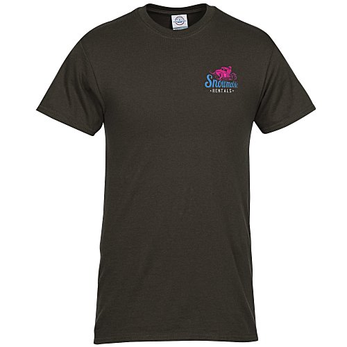 Adult 6 oz. Cotton T-Shirt - Embroidered Main Image