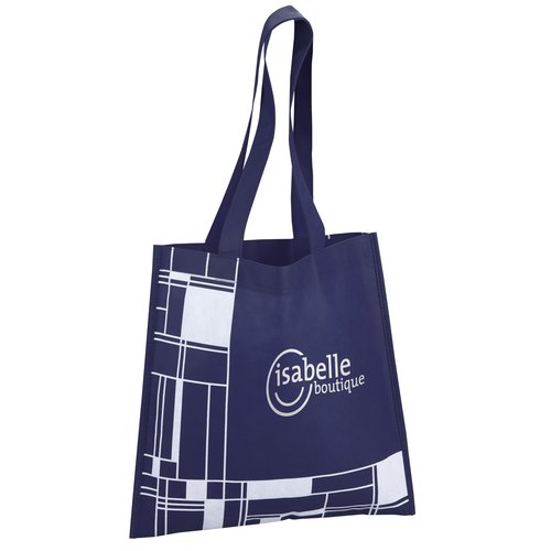 Blocks Printed Tote Main Image
