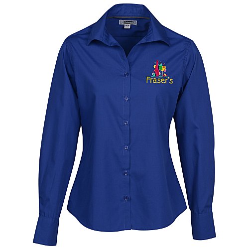 Lightweight Easy Care Poplin Shirt - Ladies' Main Image