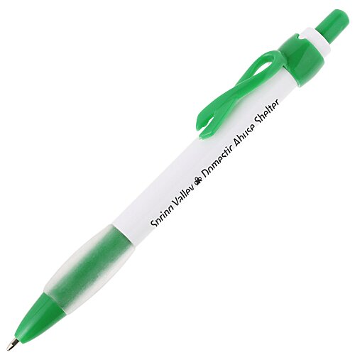 Ribbon Clip Grip Pen Main Image