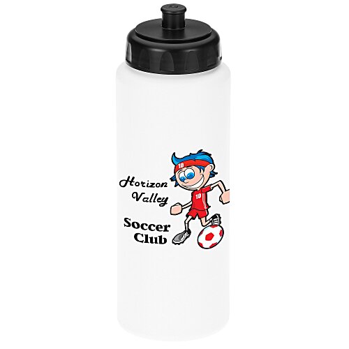 Full Color Sport Bottle with Push Pull Lid - 32 oz. Main Image