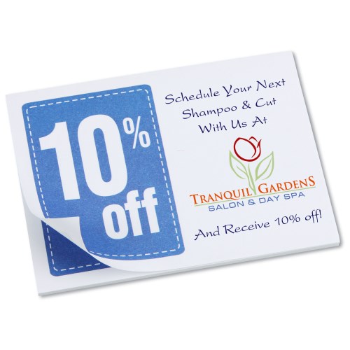 Post-it® Discount Coupons - 3" x 4" - 25 Sheet - 10% Main Image