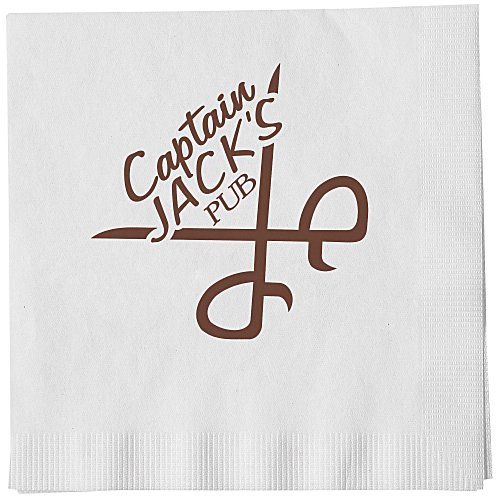 Luncheon Napkin - 1-ply - White Main Image