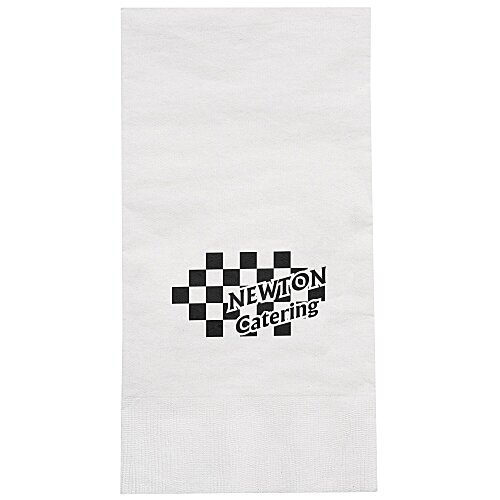 Dinner Napkin - 1-ply - 1/8 Fold - White Main Image