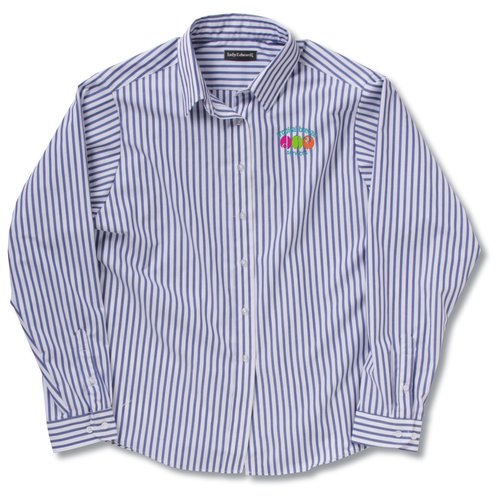 Broadcloth Value Shirt - Ladies' - Stripe - 24 hr Main Image