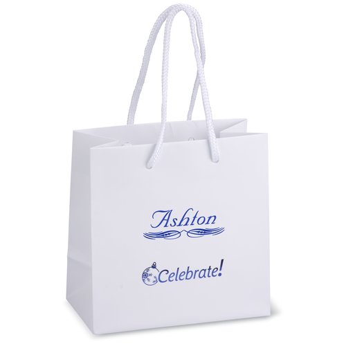 Holiday Matte Eurotote - 6-1/2" x 6-1/2" - Celebrate Main Image