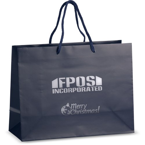 Holiday Matte Eurotote - 10" x 13" - Merry Christmas Main Image