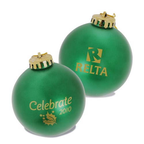 Ornament - 3 1/4" Round Shatterproof Ball - Celebrate Main Image