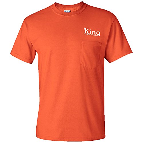 Gildan 6-ounce Ultra Cotton Pocket T-Shirt - Screen - Colors Main Image