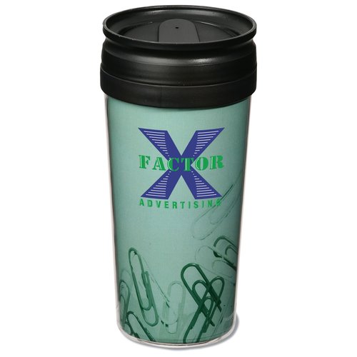 Full Color Travel Tumbler - 16 oz. - Paper Clip Photo Main Image