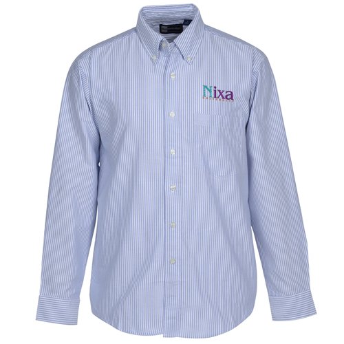 Blue Generation Long Sleeve Oxford - Men's - Stripes Main Image