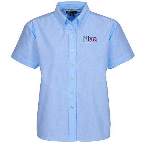 Blue Generation Short Sleeve Oxford - Ladies' - Solid Main Image