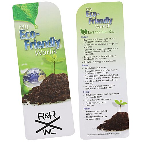 Just the Facts Bookmark - Eco-Friendly Main Image
