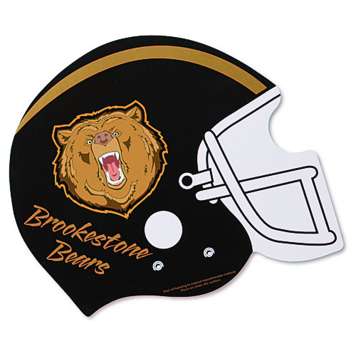 Repositionable Sticker Sign - Helmet Main Image