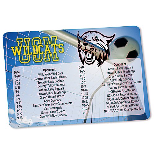 Repositionable Sticker - Schedule - Small Main Image