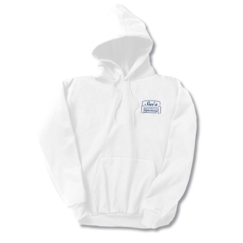 Hanes ComfortBlend Hoodie – Screen - White Main Image