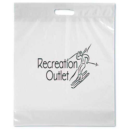 Take Home Bag - 18" x 15" - Translucent Main Image