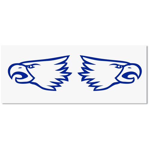 Custom Helmet Sticker - White - Large Main Image