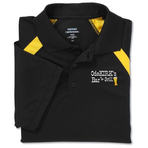 Extreme Performance Color-Block Raglan Polo - Men's Main Image