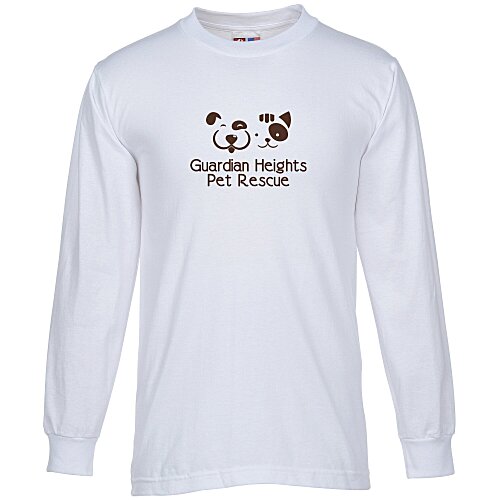 Bayside Long Sleeve T-Shirt - White Main Image